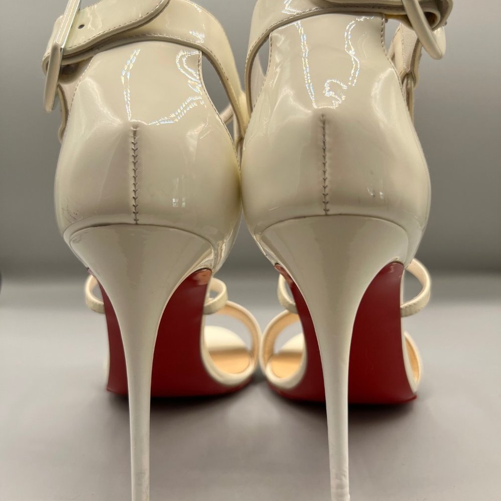 Christian Louboutin Light Beige Sandal Pumps 37 - Picture 4 of 7
